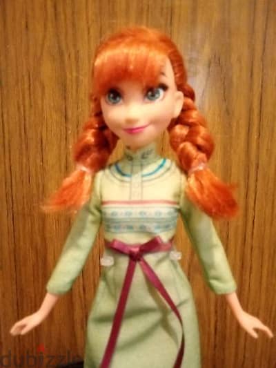 Princess ANNA FROZEN 2 Disney dressed Great doll +her Own Boots=18$