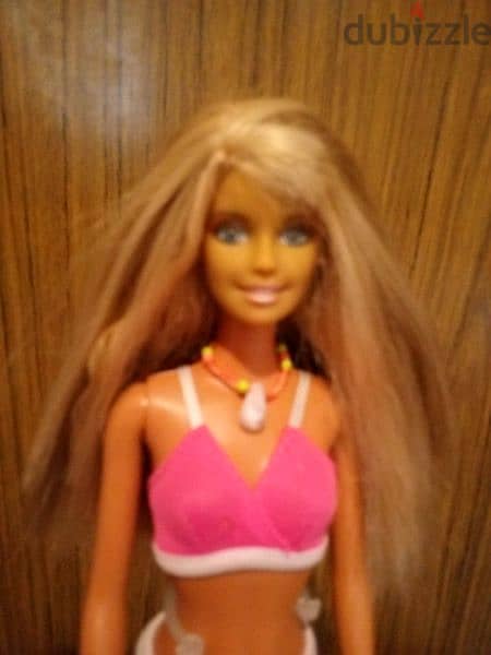 Barbie CALI GIRL SURF Mattel As New doll bend legs hair in Bikini 3