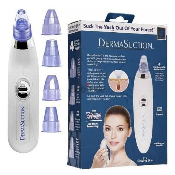 Derma Suction Pore Cleaning Device Blackhead Remover Acne Pimple 1