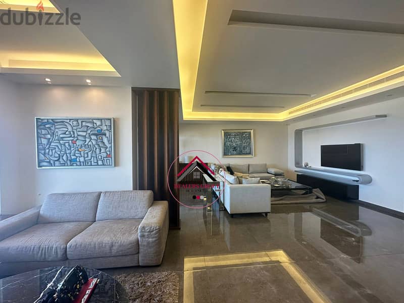 The best view in Town! Modern Deluxe Apartment for Sale in Achrafieh 0