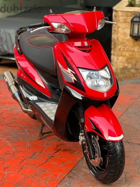 Yamaha Cygnus tuned 175 cc 9