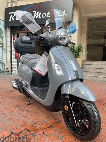 sym fidelle 4 200 cc okm 0