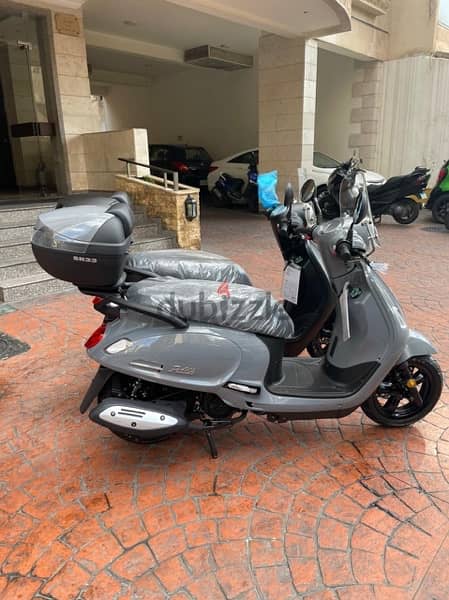 sym fidelle 4 200 cc okm 6