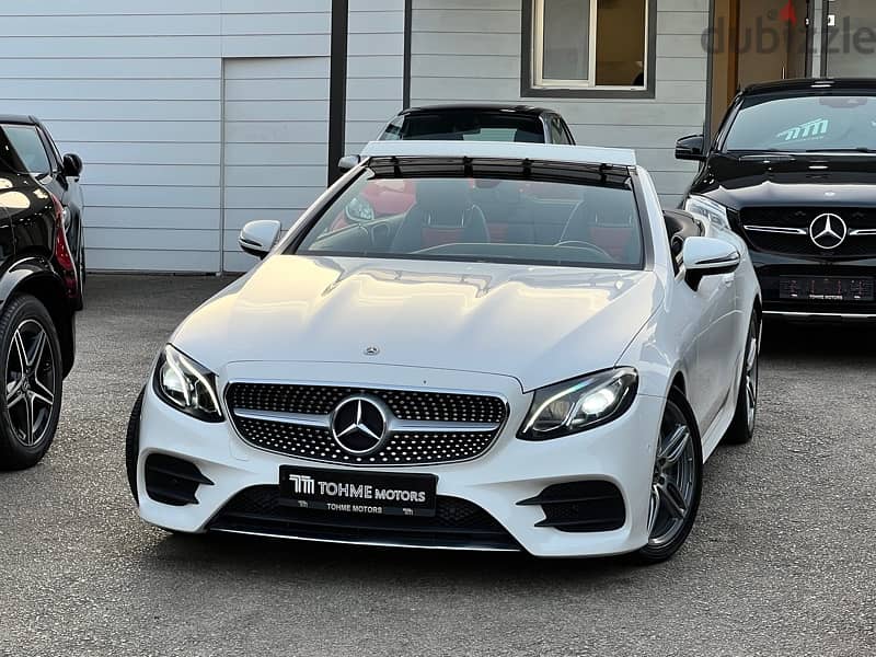MERCEDES E200 CABRIOLET 2018, 42.000Km ONLY, TGF LEB SOURCE !!! 2