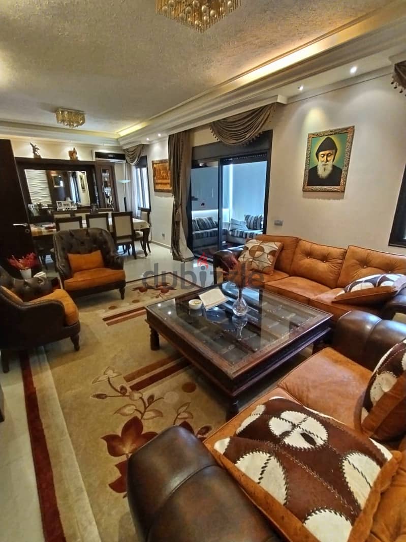 Bsalim 185m2 | 40m2 Terrace | Fully Decorated | High-End | 9