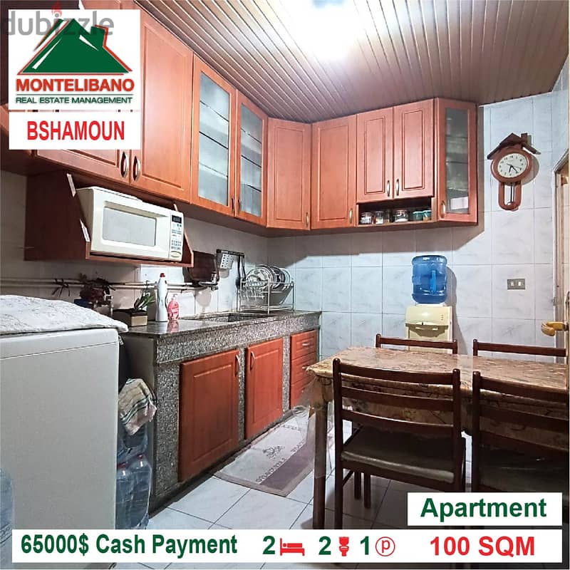 65000$ Cash Payment!!! Apartment for sale in Bshamoun!!! 2