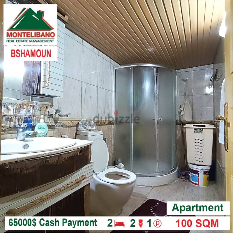65000$ Cash Payment!!! Apartment for sale in Bshamoun!!! 3