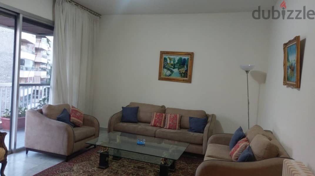 250 SQM Furnished Apartment for Rent in Hazmieh, Mar Takla with View 1
