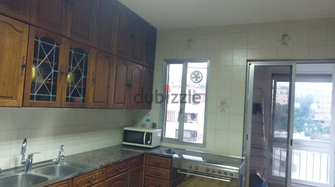 250 SQM Furnished Apartment for Rent in Hazmieh, Mar Takla with View 2