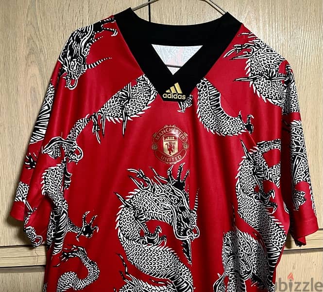 Manchester United Chinese new year celebration adidas rashford jersey 4