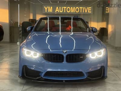 2015 BMW M4 Convertible tuned with aftermarket down pipes charge pipes