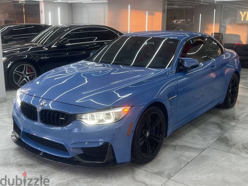 2015 BMW M4 Convertible tuned with aftermarket down pipes charge pipes 1