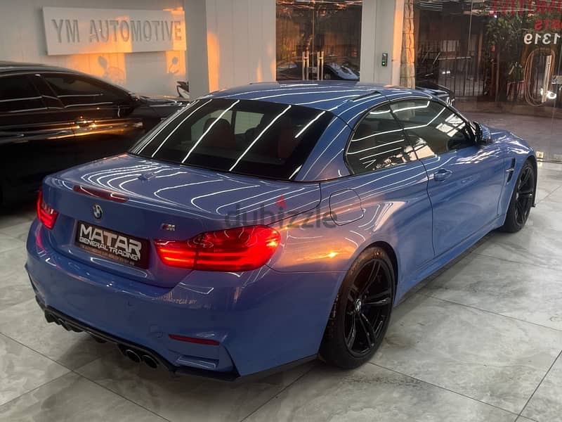 2015 BMW M4 Convertible tuned with aftermarket down pipes charge pipes 3