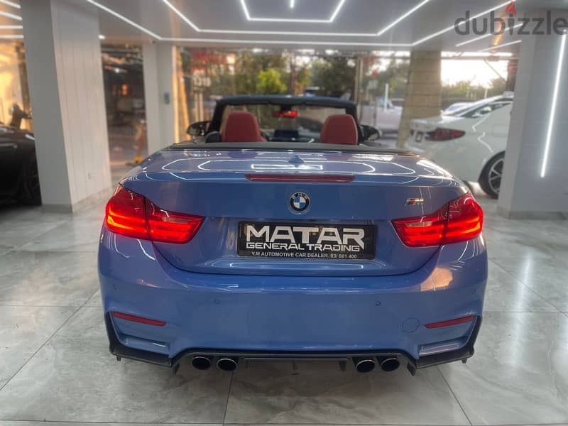 2015 BMW M4 Convertible tuned with aftermarket down pipes charge pipes 6