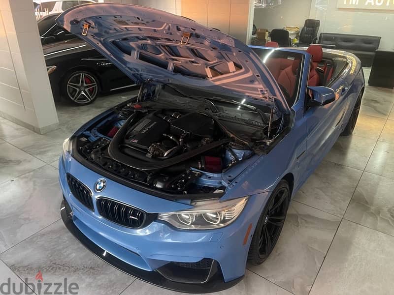 2015 BMW M4 Convertible tuned with aftermarket down pipes charge pipes 13