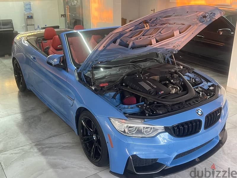 2015 BMW M4 Convertible tuned with aftermarket down pipes charge pipes 14