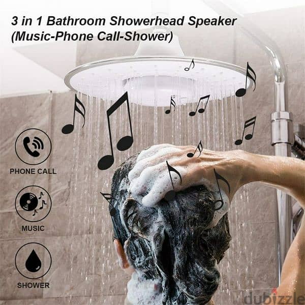 Speaker with shower head 1