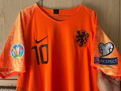 netherlands nike qualyfing memphis 10  jersey for ten $