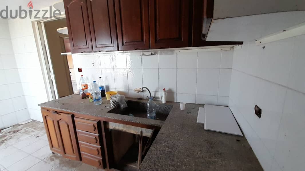 155 Sqm |Apartment for Mansourieh|Panoramic Sea view (Need renovation) 6