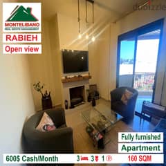 Fully furnished apartment for rent in RABIEH!!!