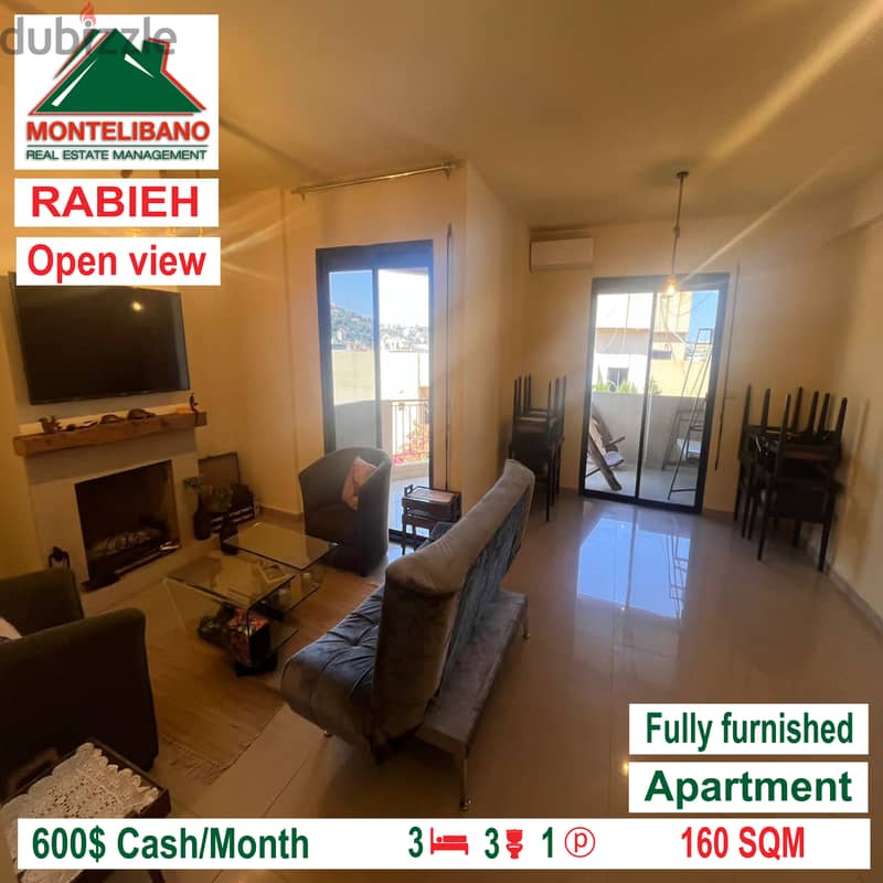 Fully furnished apartment for rent in RABIEH!!! 1