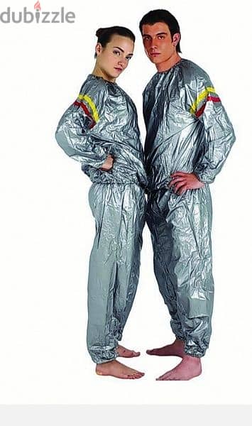 silver sauna suit