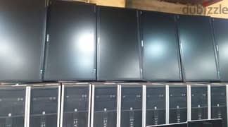 8 كمبيوترات و 8 شاشات كور  i3  رامات 4 جيعا 0