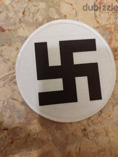 Replica Rounded German Nazi Sawastica 8 cm diameter