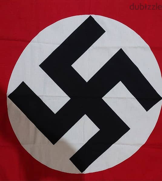 Replica square German Nazi Sawastica Flag  of WW II 50 cm side 0