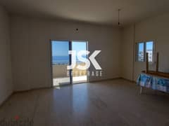 L13121-Apartment for Sale In Jbeil With An Unblockable Sea View 0