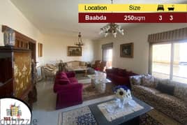 Baabda 250m2 | Spacious apartment | Prime Location | 0