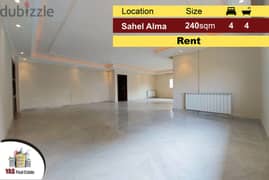 Sahel Alma 240m2 | For Rent | Mint Condition | Partial View |