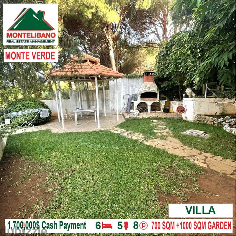 1,700,000$ Cash Payment! Villa for sale in Monte Verde!Prime Location! 0