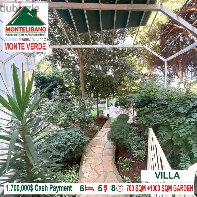 1,700,000$ Cash Payment! Villa for sale in Monte Verde!Prime Location! 1