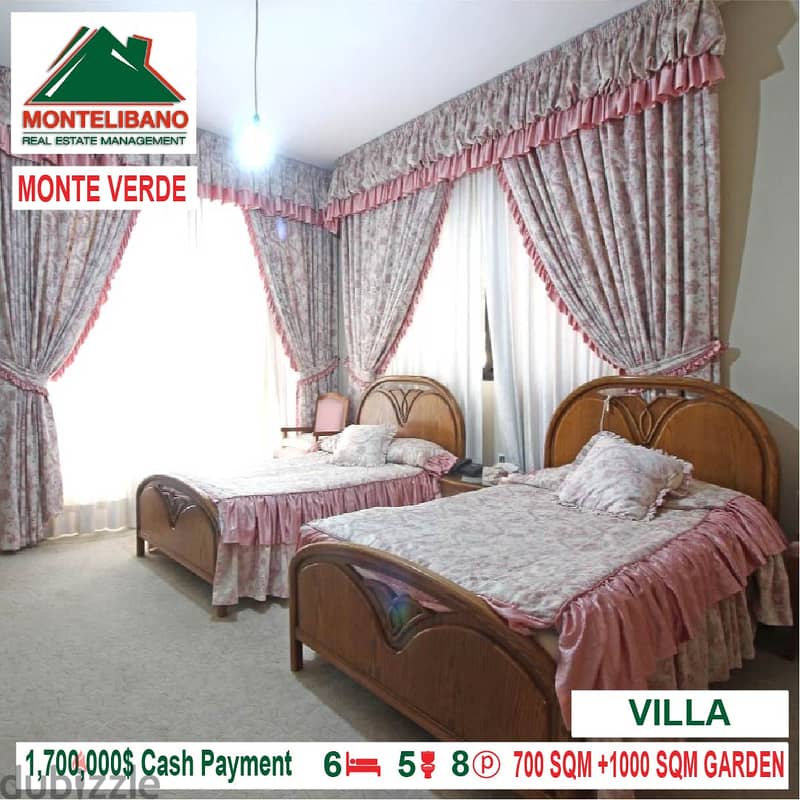 1,700,000$ Cash Payment! Villa for sale in Monte Verde!Prime Location! 5