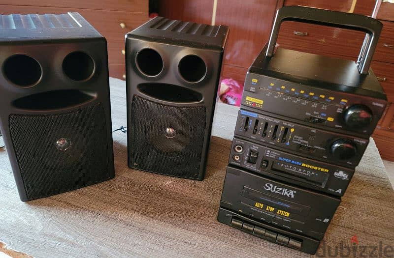 Suzika radio and speakers for sale 2