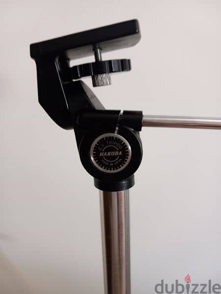 Camera Tripod  Adjustable- Japanese - in Aluminum 2