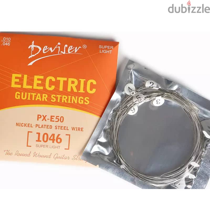 Deviser PA-E50 Electric guitar Strings 1