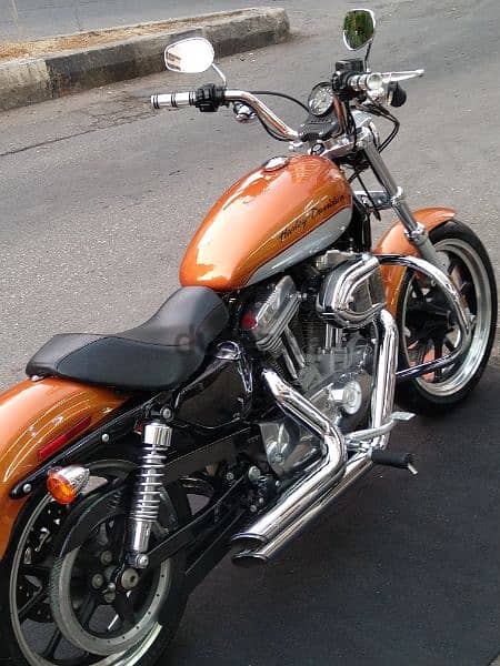 Harley davidson sportster xL883L superlow model 2014 abs keyless 1