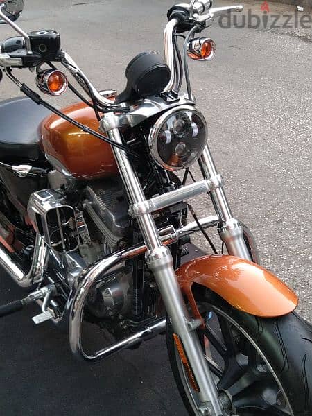 Harley davidson sportster xL883L superlow model 2014 abs keyless 3