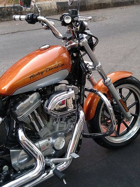 Harley davidson sportster xL883L superlow model 2014 abs keyless 15