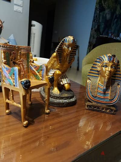 handmade pharaoh souvenirs collection