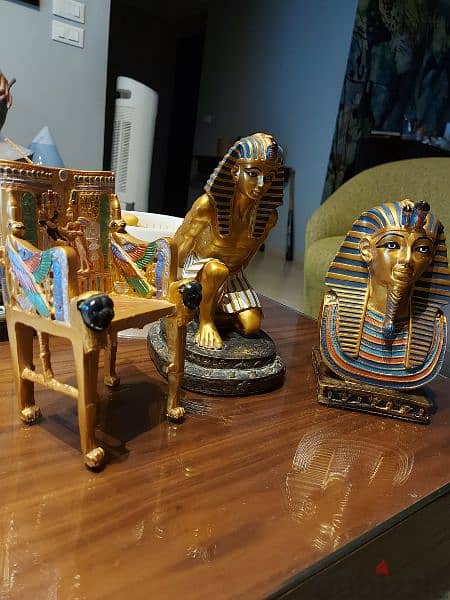 handmade pharaoh souvenirs collection 0