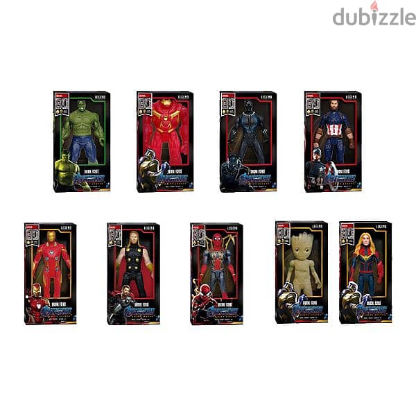 Marvel And Avengers Figures Of Superheroes 0