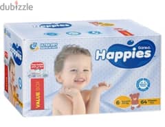 Happies Diapers #6 XXL 0