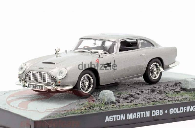 Aston Martin DB5 (James Bond Goldfinger) diecast car model 1;43. 1