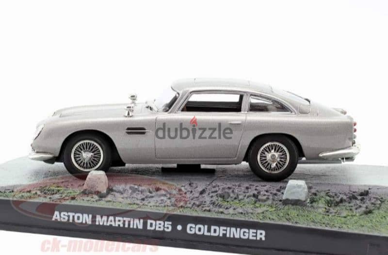 Aston Martin DB5 (James Bond Goldfinger) diecast car model 1;43. 2