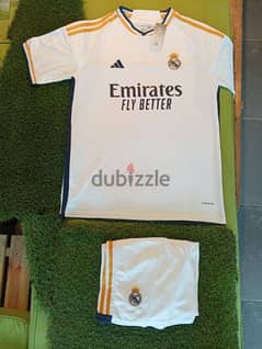 Real Madrid Football Home Shirt & Short 2023-24 (Made In Thailand)