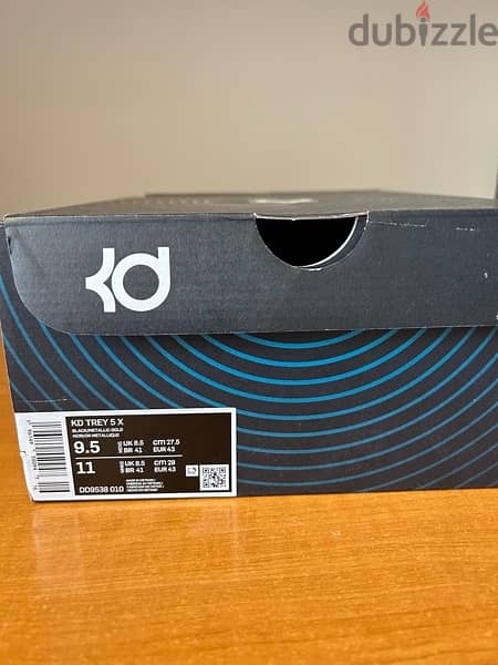 Nike KD trey 5 X basketball shoes 100% authentic 3