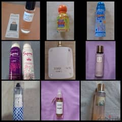perfumes and splashes